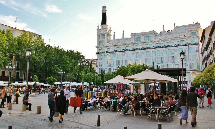 Plaza de Santa Ana, Madrid, Spain