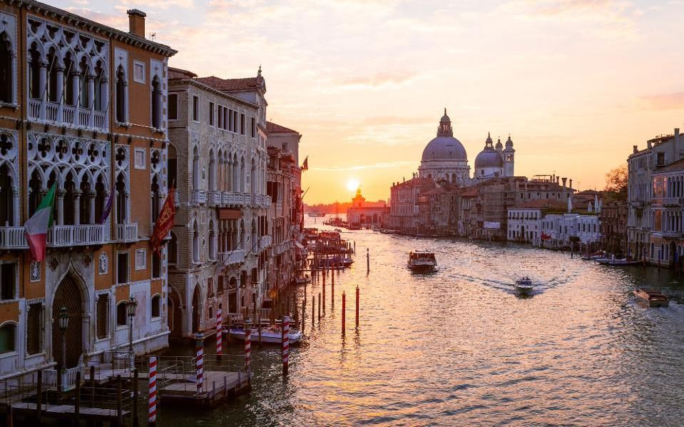 Sunset in Venice