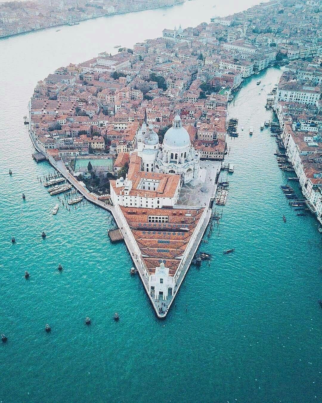 Venice seen from above