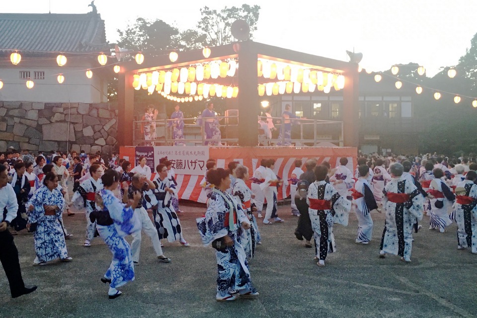 Summer Nights At Nagoya Castle Bon Festival