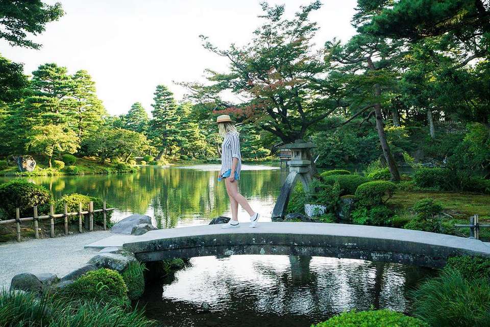 Kenrokuen garden japan