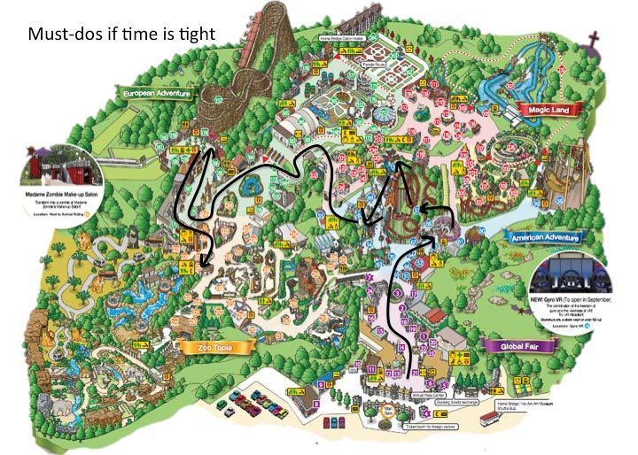 Must-dos if time is tight, Everland, Korea