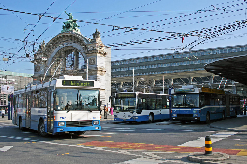 trolleybuses lucerne