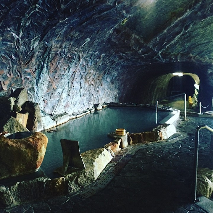 Urashima onsen in a cave