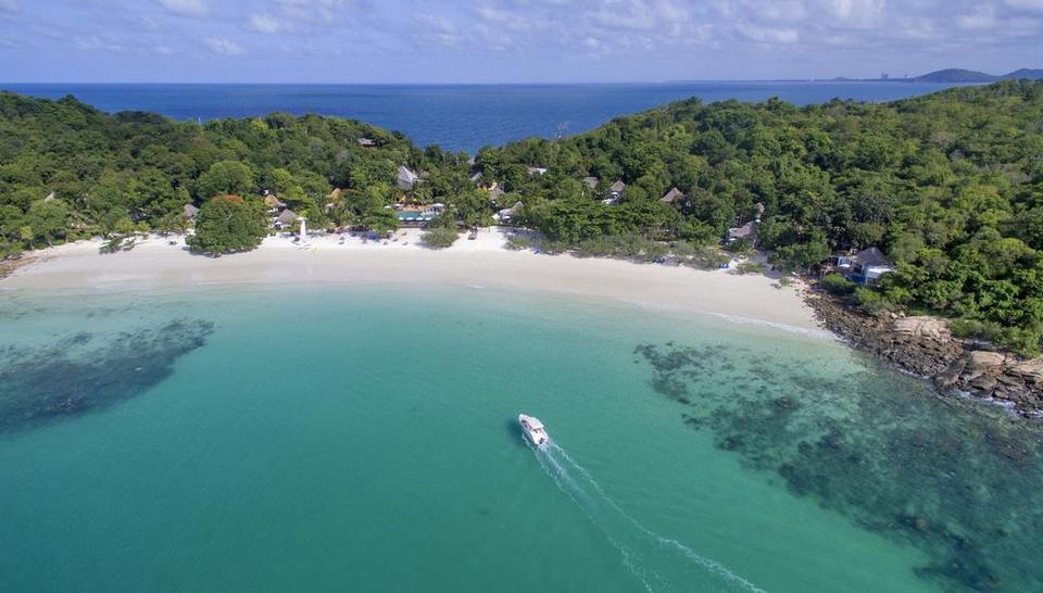 A bird's-eye view of Paradee Resort