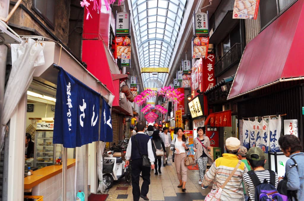 Janjan Yokocho Alley1| cheap shopping street in osaka