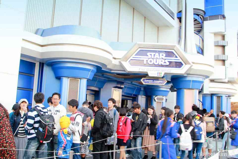 long queues at star tour