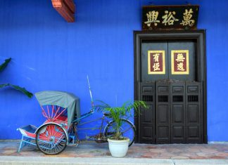 Cheong Fatt Tze is also known as The Blue Mansion
