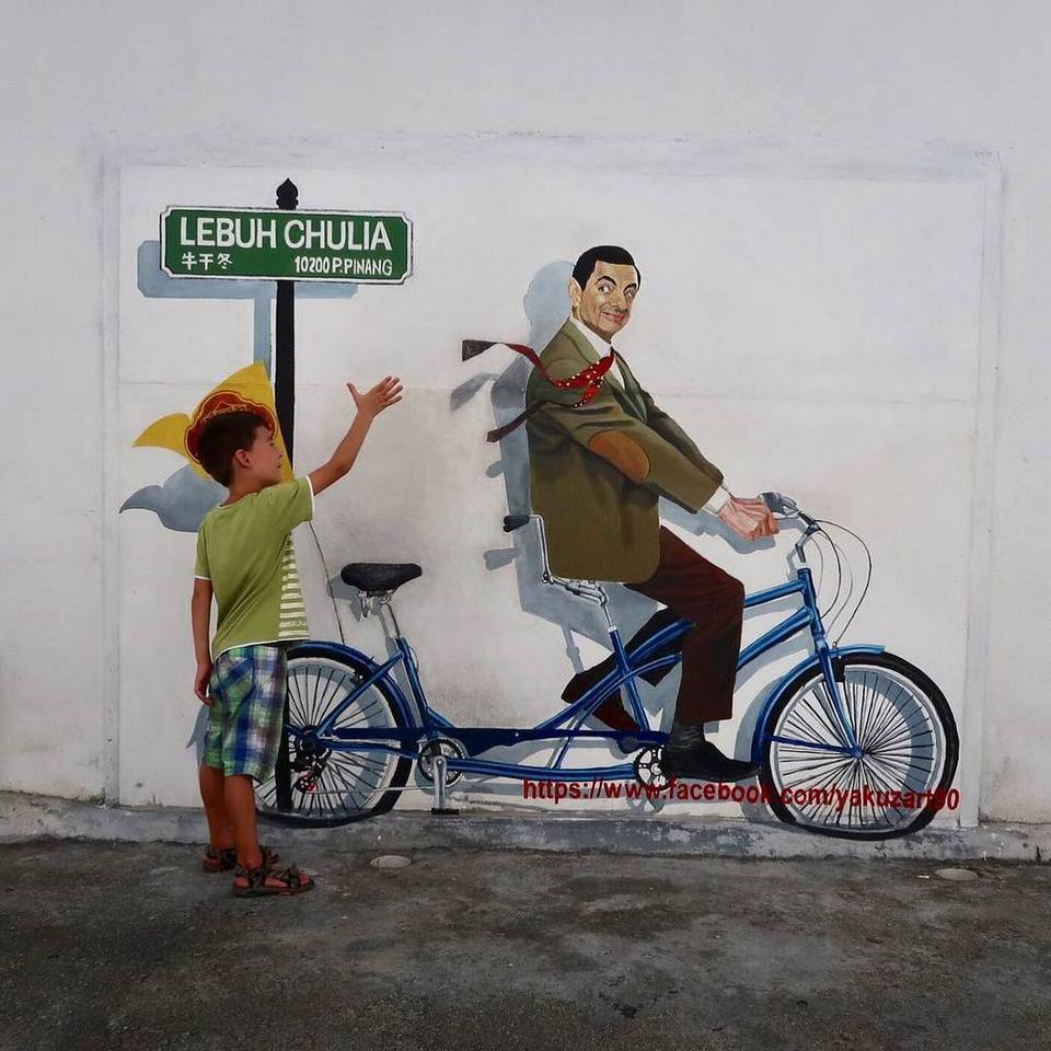 georgetown mural art,best places to visit in penang malaysia,must visit places in penang,must see places in penang,penang best place to visit (1)