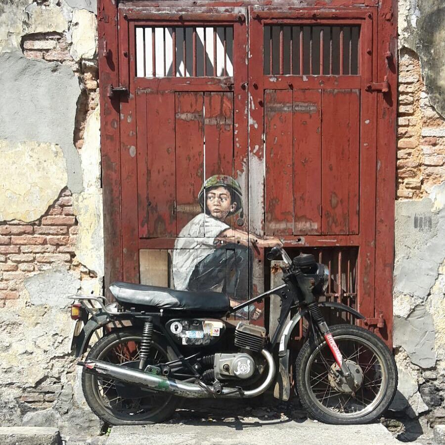 georgetown mural art,best places to visit in penang malaysia,must visit places in penang,must see places in penang,penang best place to visit (1)