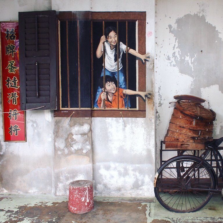 georgetown mural art,best places to visit in penang malaysia,must visit places in penang,must see places in penang,penang best place to visit (1)