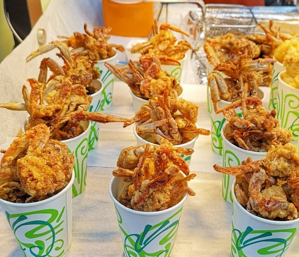 deep fried crab hongdae