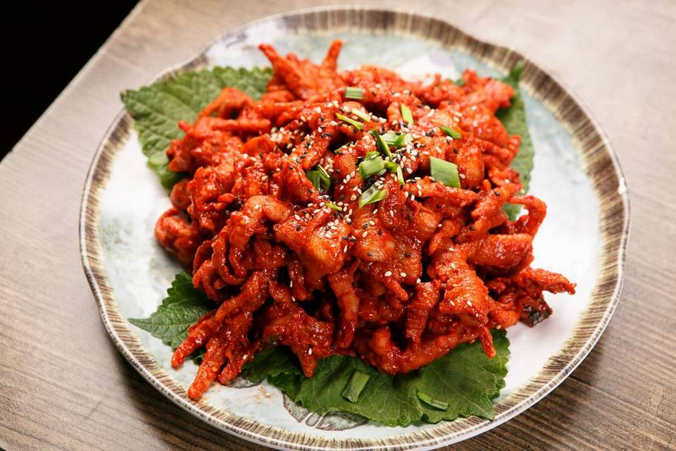 Dakbal,strange food in korea,korean exotic food,weird korean food,korean strange food (4)
