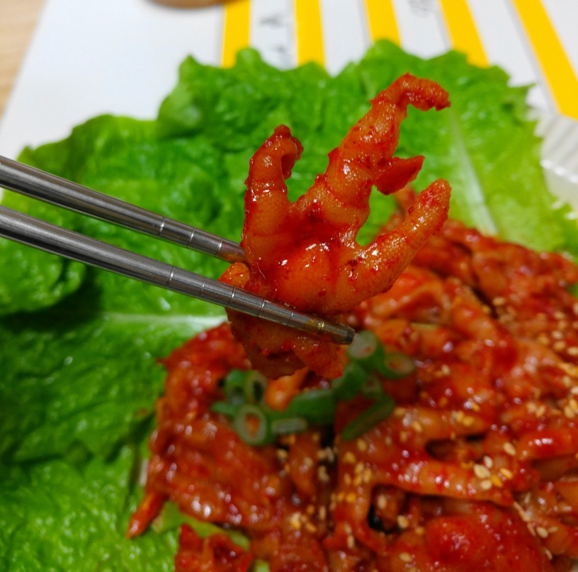 Dakbal,strange food in korea,korean exotic food,weird korean food,korean strange food (7)