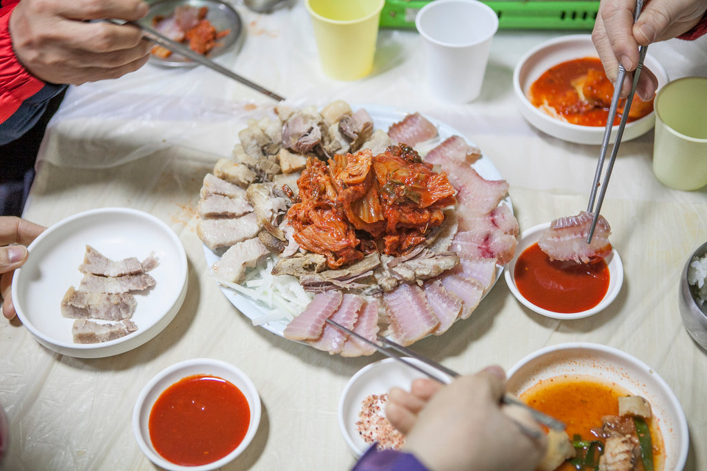 Hongeo (Fermented skate) korea (1)