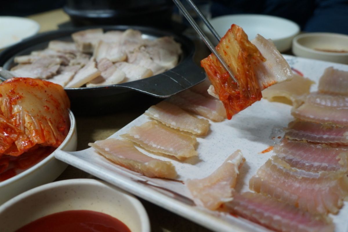 Hongeo (Fermented skate) korea (3)