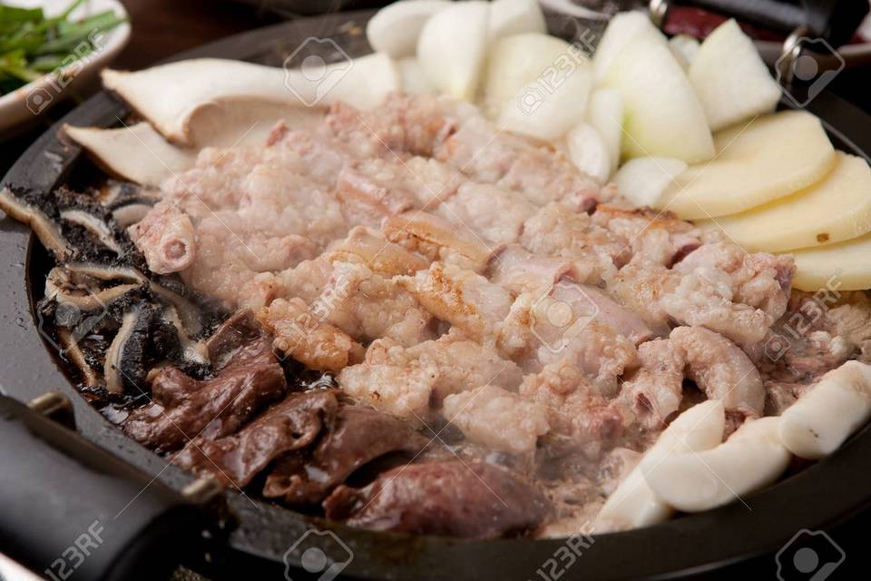 Teuksubuwi (Beef stomach and intestines) (2)