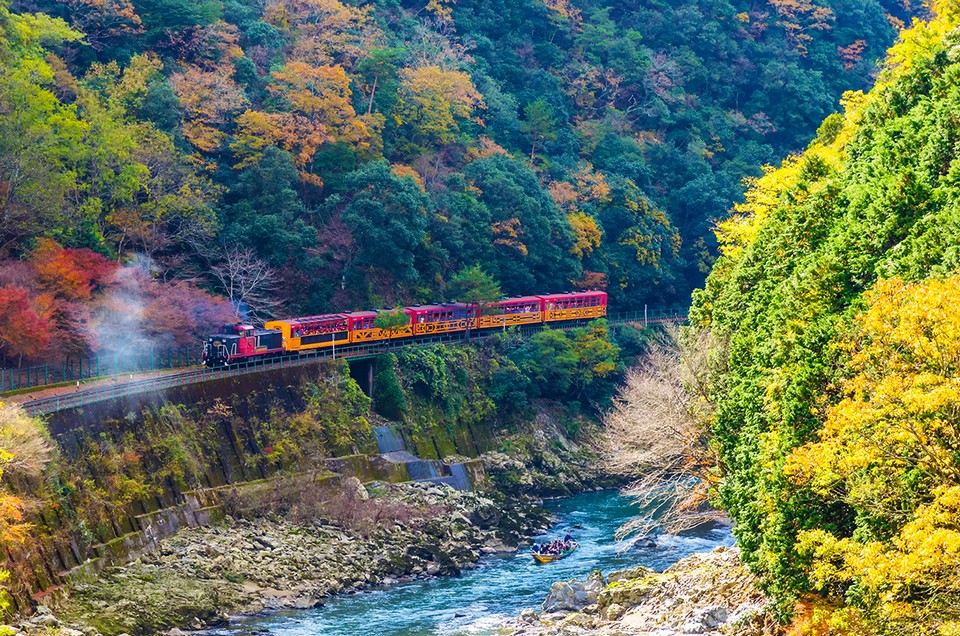 Watarase Keikoku Railway autumn (1)