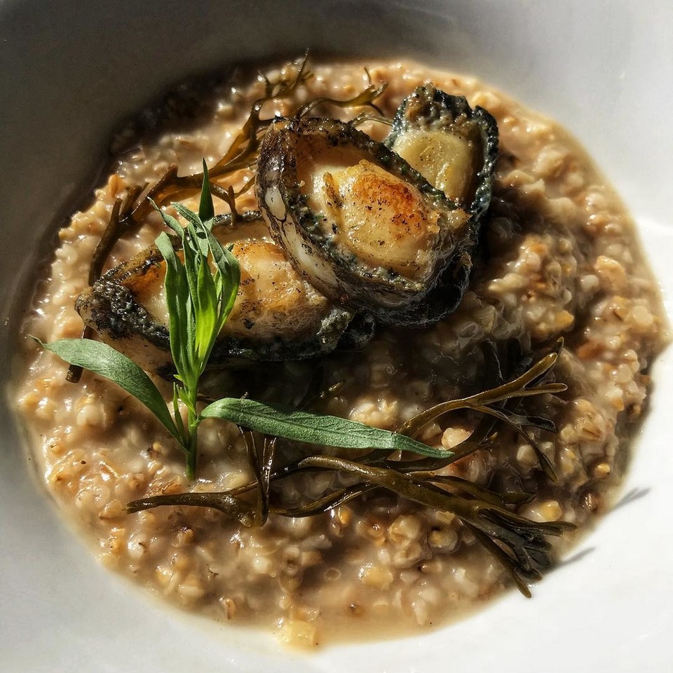 Jeonbok juk (abalone porridge) jeju (1)