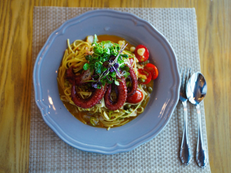 Octopus Pasta jeju (1)