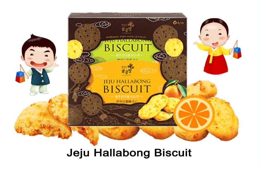 Jeju hallabong biscuit