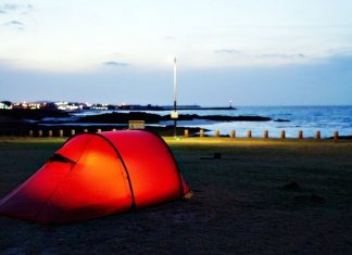 camping in jeju