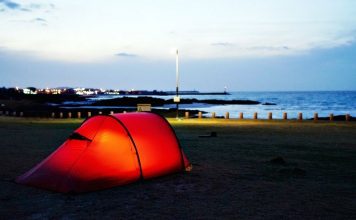 camping in jeju