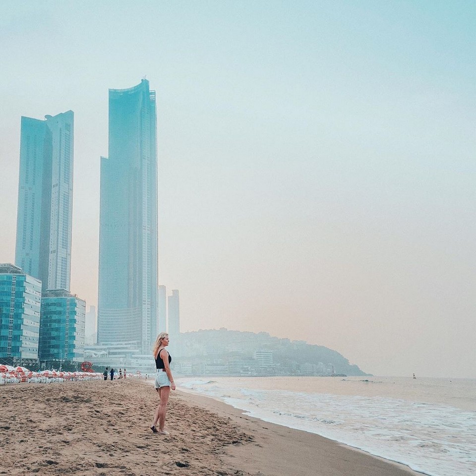 Haeundae beach busan best places to visit in busan korea (1)