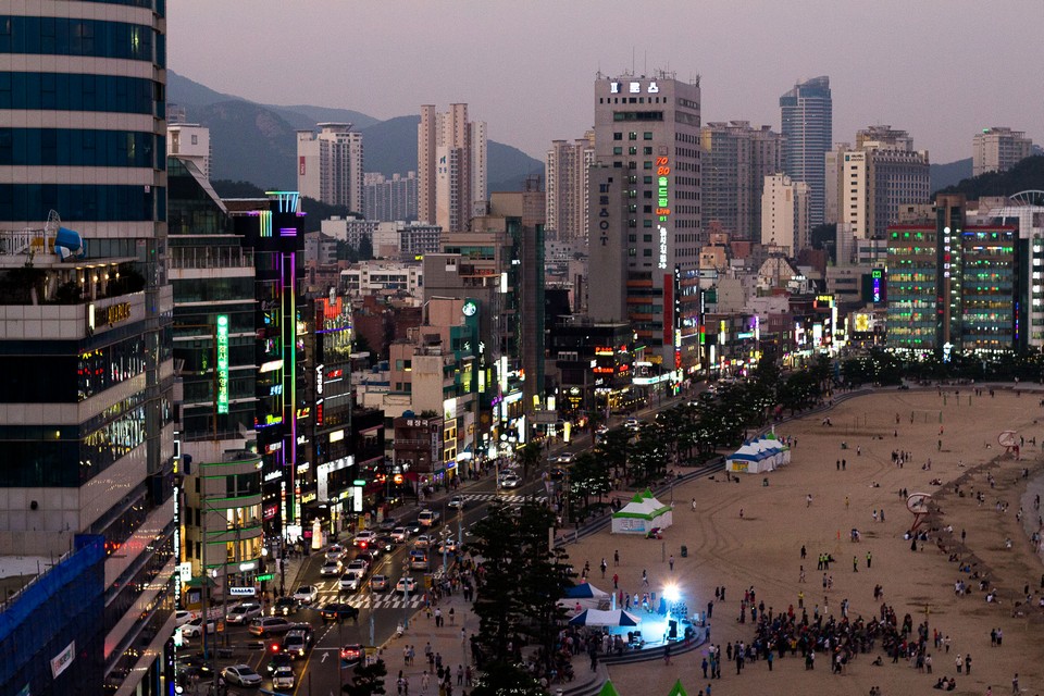night Gwangalli Beach bar