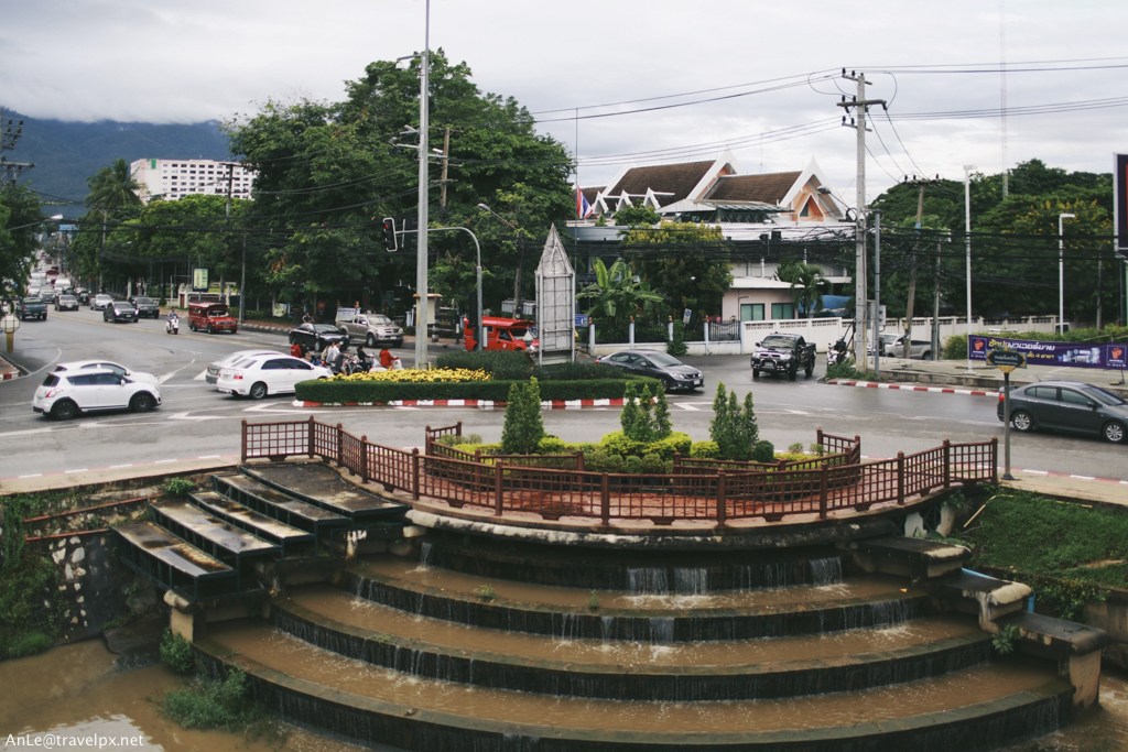 The downtown of Chiang Mai