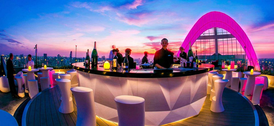 Top sky bars in Bangkok Red Sky – Centara Grand at CentralWorld (1)