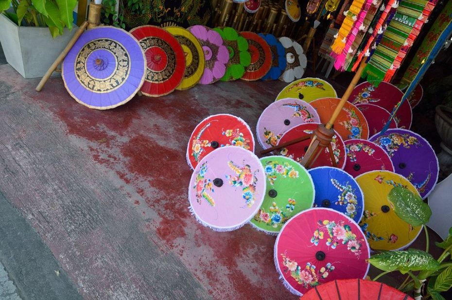 Handicraft Village Chiang Mai Bo Sang Umbrella Village (1)