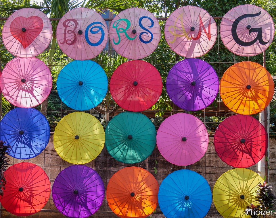 Handicraft Village Chiang Mai Bo Sang Umbrella Village (1)