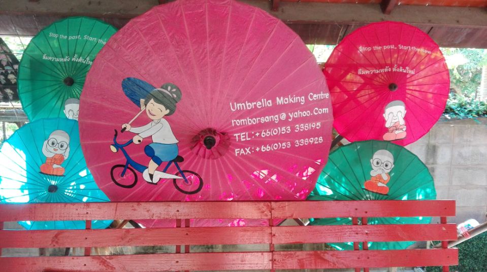 Handicraft Village Chiang Mai Bo Sang Umbrella Village (1)