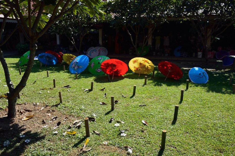 Handicraft Village Chiang Mai Bo Sang Umbrella Village (1)