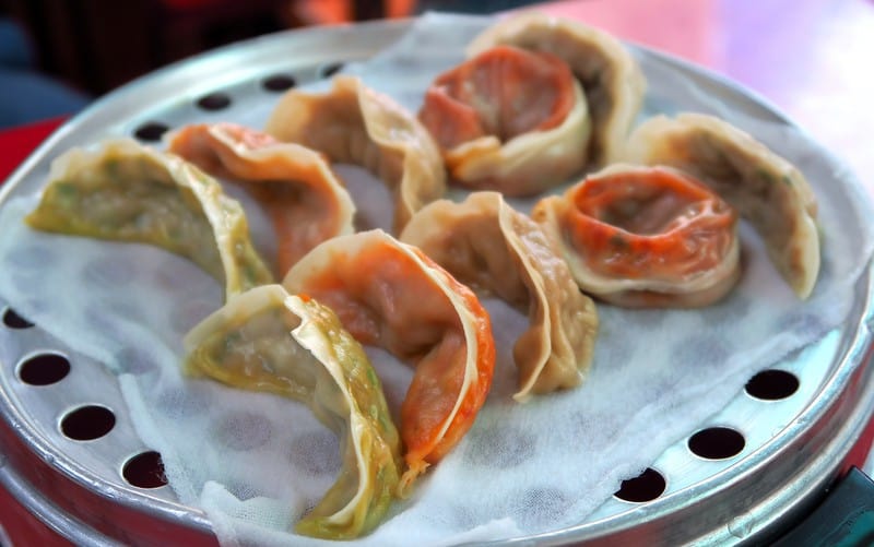 Kimchi mandu