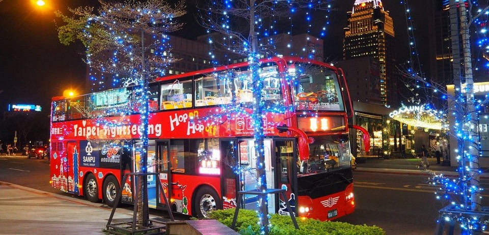 hop on hop off taipei route