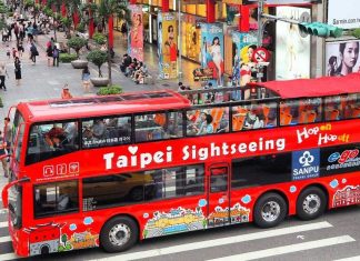 taipei hop on hop off bus review