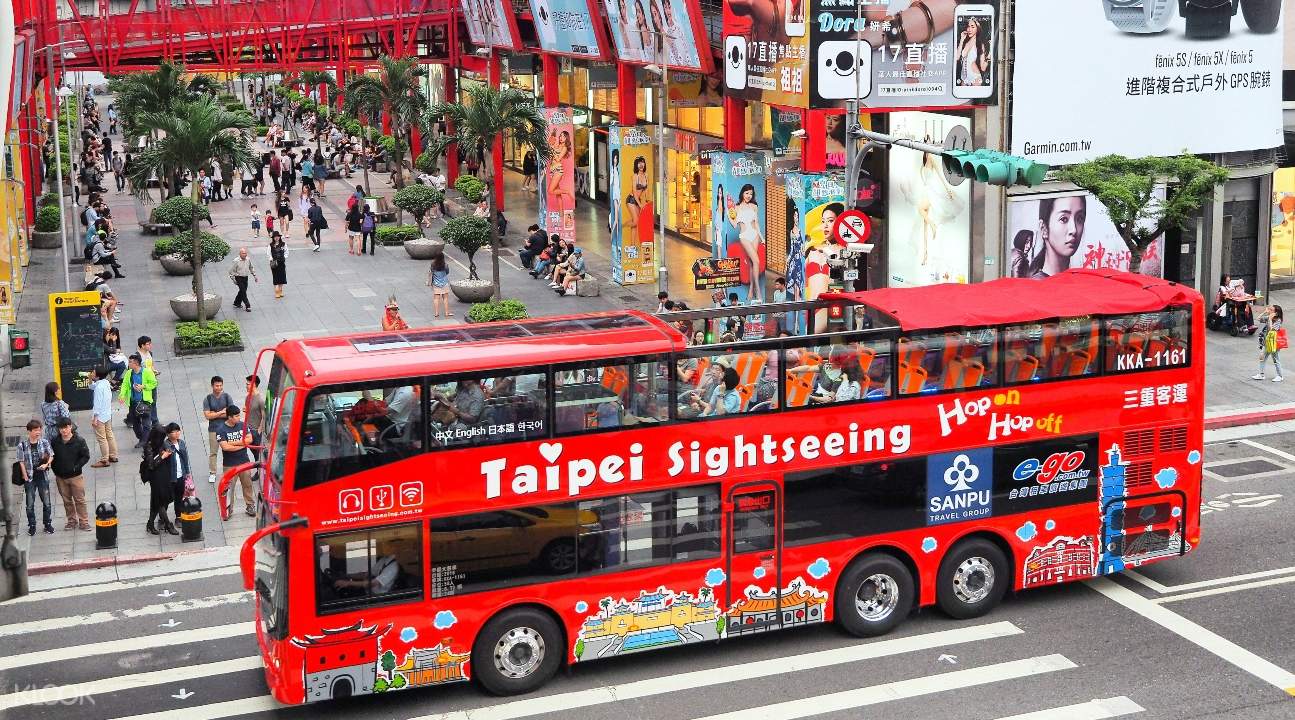 taipei hop on hop off bus review