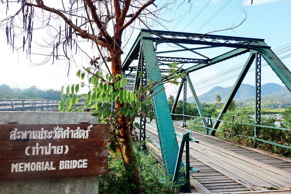 Tha Pai Memorial Bridge (World War II Memorial Bridge),pai day trip, one day in pai (1)