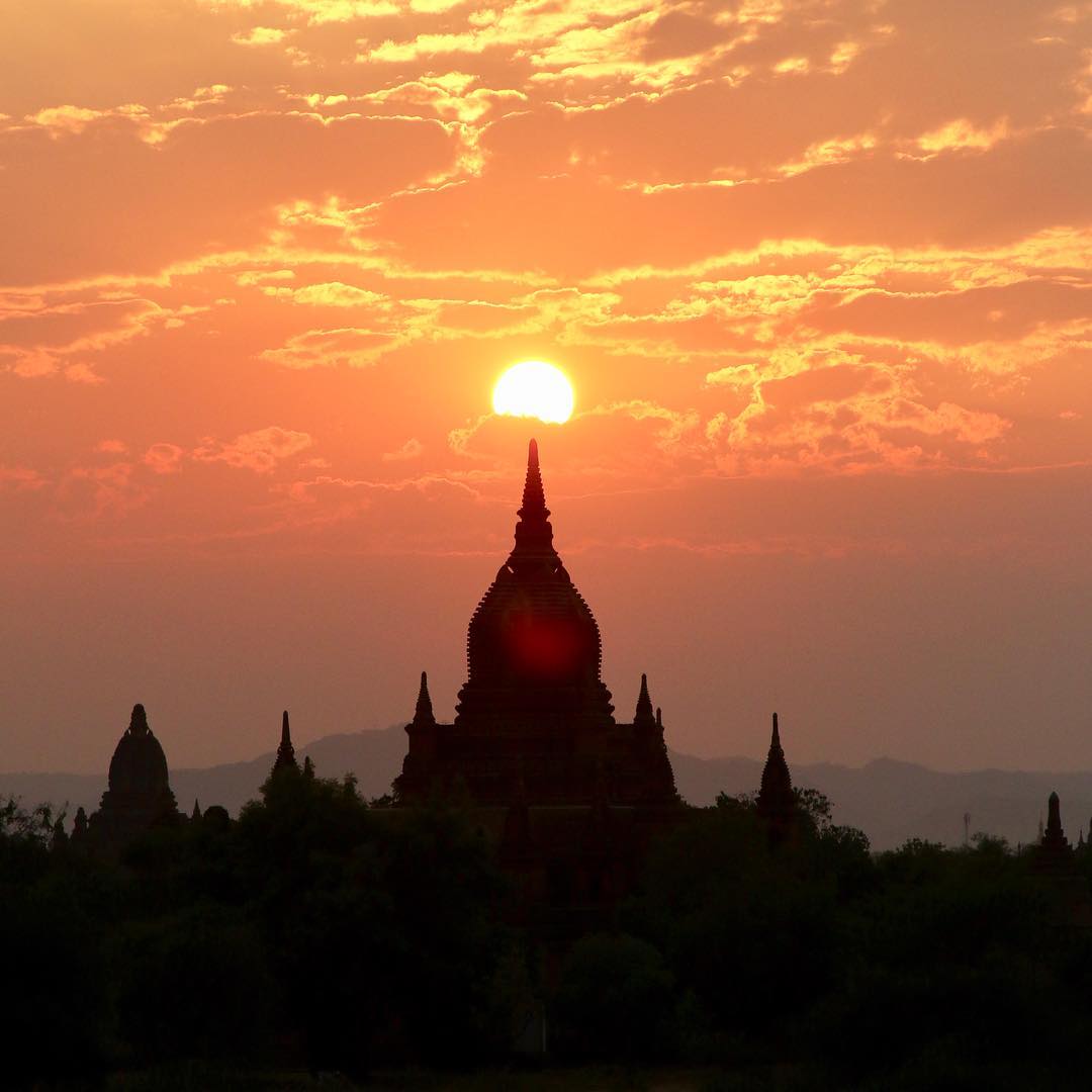 bagan sunset