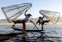 inle myanmar-fishermen