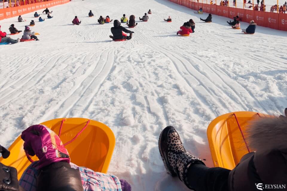 Gangwon skiing