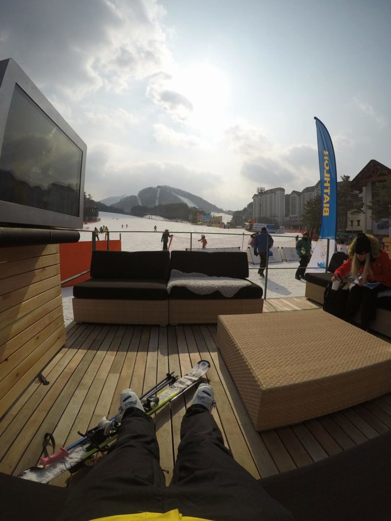 Gangwon skiing