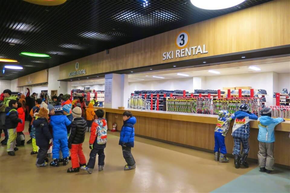 Gangwon skiing