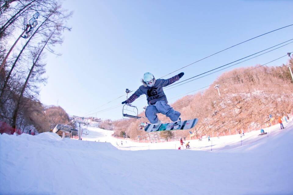 Gangwon skiing
