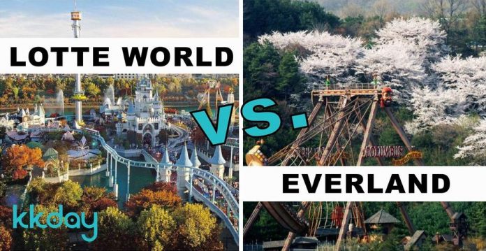 lotte world vs everland