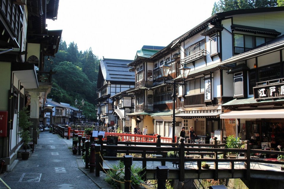 Summer in Ginzan Onsen