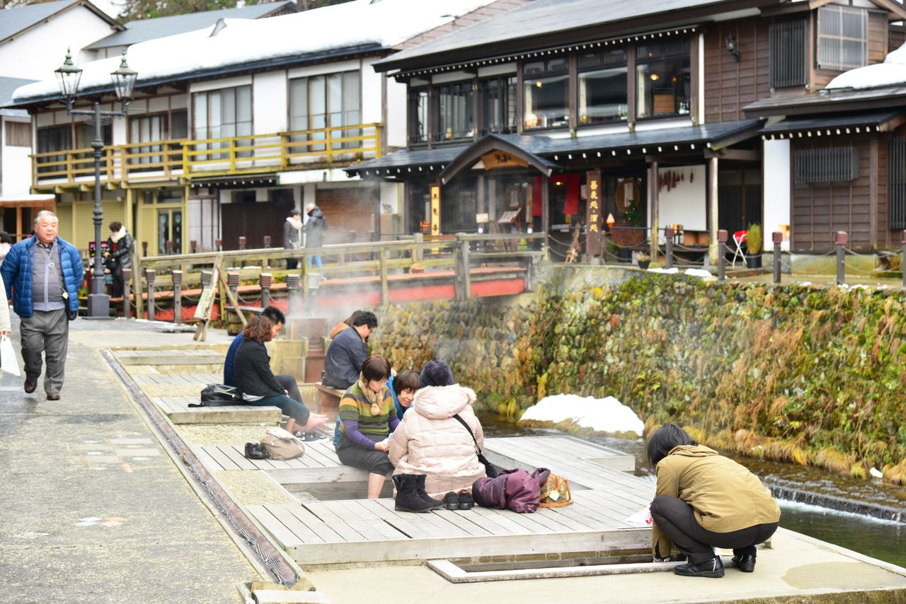 Soaking in History at Ginzan Hot Springs