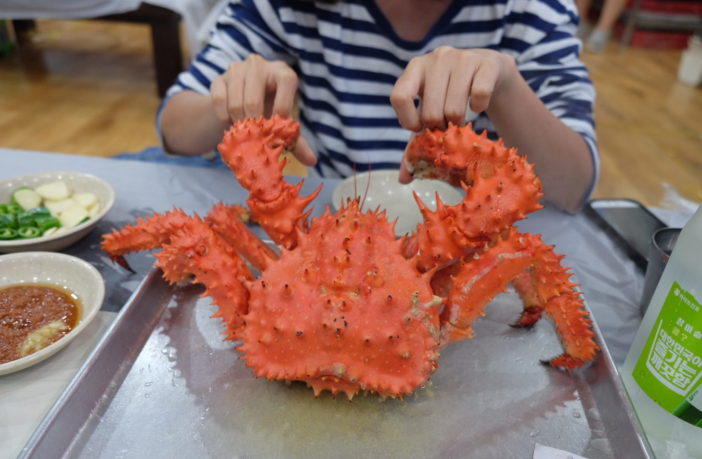 A king crab